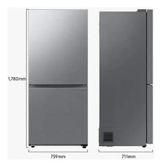 Heladera No Frost Samsung Rb45dg6300b1 Smart Space Max Black Doi