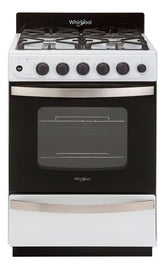 Cocina Whirlpool Multigas 56 Cm Blanca Color Blanco
