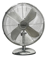Ventilador De Mesa Liliana Vintage Cromo Classic Air Vvsor12 30 Cm Metal Metal Metal 4