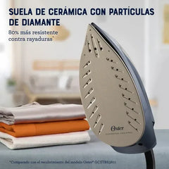 Plancha Oster Gcsg15ar 2 En 1 Con Central De Vapor Azul Oscuro