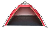Carpa Tienda Camping 3 Personas Automatica Roja 200x150 Cm Rojo