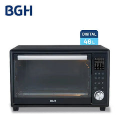 Horno Eléctrico Bgh 46 Litros Digital Negro Bhe46dn25i
