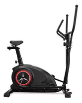Bicicleta Eliptica Con Asiento Tm 61505 Negro Acero Abs Ct