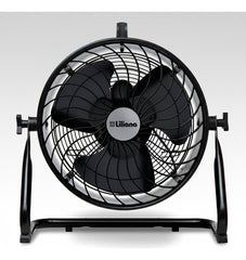 Ventilador Turbo Liliana Vthd16n 3 Aspas Piso Pared Techo 40.64 Cm 50hz/60hz Negro Negro Metal 3
