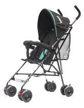 Cochecito Rodado Plegable Paraguitas Para Bebe Bebesit 1052 Negro/verde