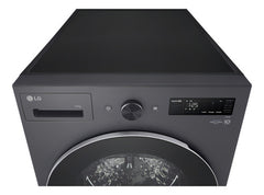 Lavarropas Carga Frontal LG Wm17egntspg Inverter Ai Gris Oscuro