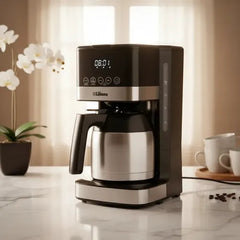 Cafetera Filtro Digital Jarra Inox 1,2l - liliana Ac935 Negro