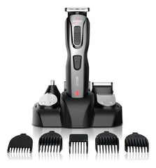 Cortadora De Pelo Ga.ma Multi-estilo Gc625 Set Ga.ma Negro/plata