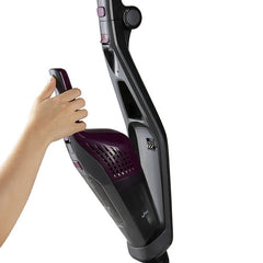 Aspiradora Inalámbrica Atma 2 En 1 Dual Force Power As7922n Gris/violeta