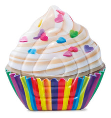 Colchoneta Inflable Intex Para Pileta Cupcake 58770 142x135 Cm