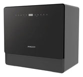 Lavavajillas Philco 5 Cubiertos Phlj05 Sobremesada Negro