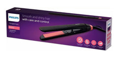 Planchita De Pelo Philips Thermoprotect Ceramica Bhs376/00 Negro/rosa