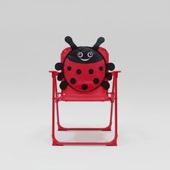 Silla Reposera Infantil Niños 1 Posicion Vaquita San Antonio Rojo