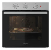 Horno Empotrable Eléctrico Whirlpool Wob71as Inox 71l Gris