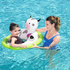 Inflable Asiento Animales Bestway 34058 Flotador Bebe Verde