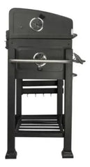 Parrilla A Carbon Movil Ext Barbacoa Chulengo Vivendi Cs Negro