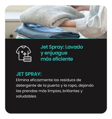 Torre De Lavado Inverter Lavasecarropas Philco Carga Frontal 15kg/7kg Dark Gray