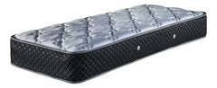 Colchón De Resortes De 1 Plaza Cannon Doral 190x80x27cm Gris/negro