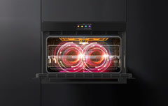 Horno Electrico Empotrar Ormay He90s5 Clase A 90cm Air Fry Negro