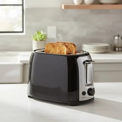 Tostadora Eléctrica Enova 750w 2 Posiciones Negra Negro
