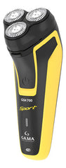 Afeitadora Inalambrica Gama Gsh700 Sport Cordless Usb Amarillo