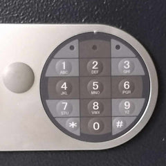 Caja Fuerte De Seguridad Digital E20 20x31x20cm Gris Oscuro Gris Oscuro