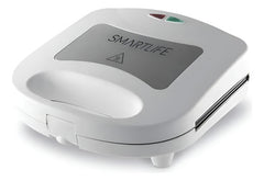 Sandwichera Y Wafflera Smartlife Sl-swd5000 De 700w Blanco