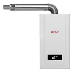 Calefón Balanceado Forz. Longvie Cbf15 Natural Pilotless 15l Blanco Gn