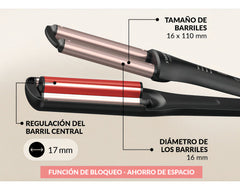 Rizador Keration X-waves Negro