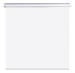 Cortina Roller Blackout Blanca P/ Ventana Vivendi 120 X 120 Blanco