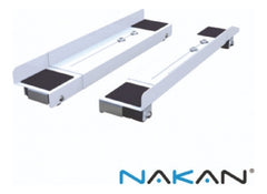 Soporte Carrito Extensible Heladeras Lavarropas Nakan Sh800 Blanco