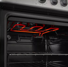 Cocina A Gas Longvie 21601xt Inox Grill Eléctrico De 60cm Acero Inoxidable