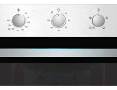 Horno Empotrable Cata Ses7104x 60cm Inox 65lts Plateado Negro