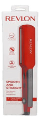 Plancha De Pelo Revlon 220° Placas 4.5 Cm. Recubrimiento Titanio - Roja Rojo