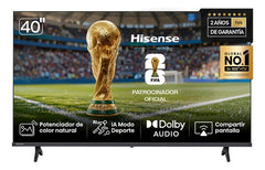 Smart Tv Hisense Pantalla 40 Pulgadas 40a42k Full Hd