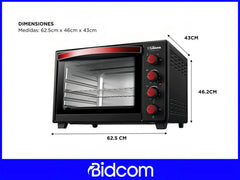 Liliana Megacook Ao960 Negro 60 Litros