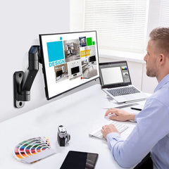 Soporte De Pared Monitor Brazo Articulado Onebox B-lcd12p Cs Negro