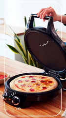 Pizza Maker Plancha Antiadherente Atma Pm903a 4 Niveles - Negro - 60