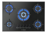 Anafe Multigas Electronico 5 Hornallas Ormay Onix Black Color Negro