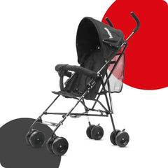 Cochecito Para Bebes Paraguitas Bebesit Plegable Tours Color Negro Estructura Negro