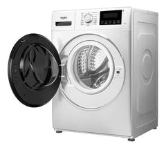 Lavarropas Whirlpool Carga Frontal 7kg Inverter Blanco Blanco
