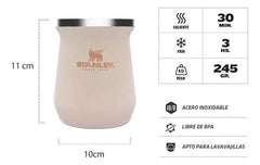Mate Stanley 236 Ml Termico Rose Quartz Rosa Liso