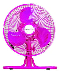 Ventilador 3 En 1 Kanji Kjh-fh1506 Con 3 Palas De Metal Color Gris Estructura Color Rosa, 25cm De Diámetro 50
