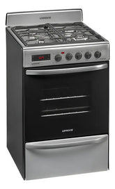 Cocina A Gas Longvie 21601xt 60cm Inox Grill Eléctrico Acero Inoxidable