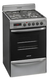 Cocina A Gas Longvie 21601xt 60cm Inox Grill Eléctrico Acero Inoxidable