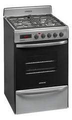 Cocina A Gas Longvie 21601xt 60cm Inox Grill Eléctrico Acero Inoxidable