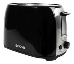 Tostadora Eléctrica Enova 750w 2 Posiciones Negra Negro