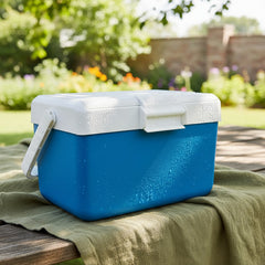 Combo Escolar Lunchera Garden Life Azul 3 Tapers Rubbermaid Azul Liso