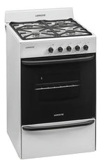 Cocina A Gas Longvie 13231bf 56cm Blanca Cajón Parrilla Blanco