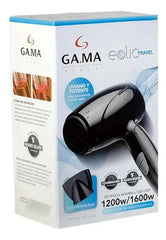 Secador De Pelo Ga.ma Italy Sn23816 Eolic Mini Negro Negro